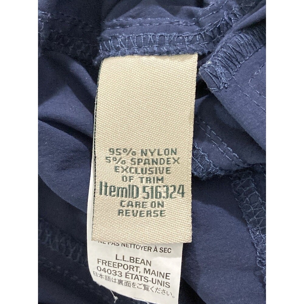L.L. Bean Navy Performance Trail Pants - UV protection, water resistant - Picture 11 of 14